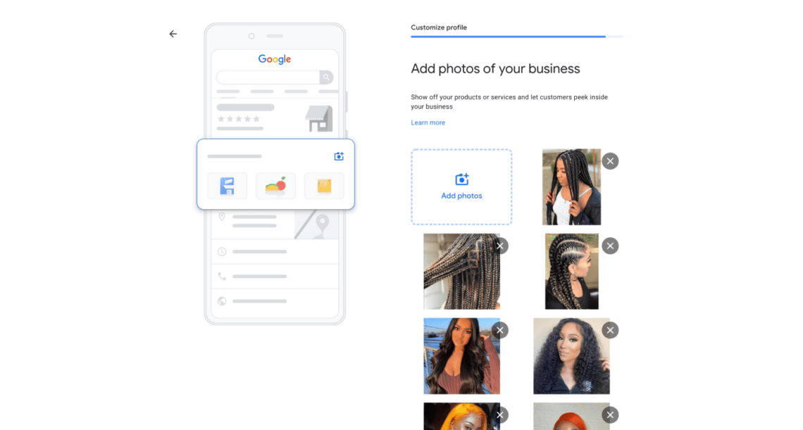 Google My Business Service Photos